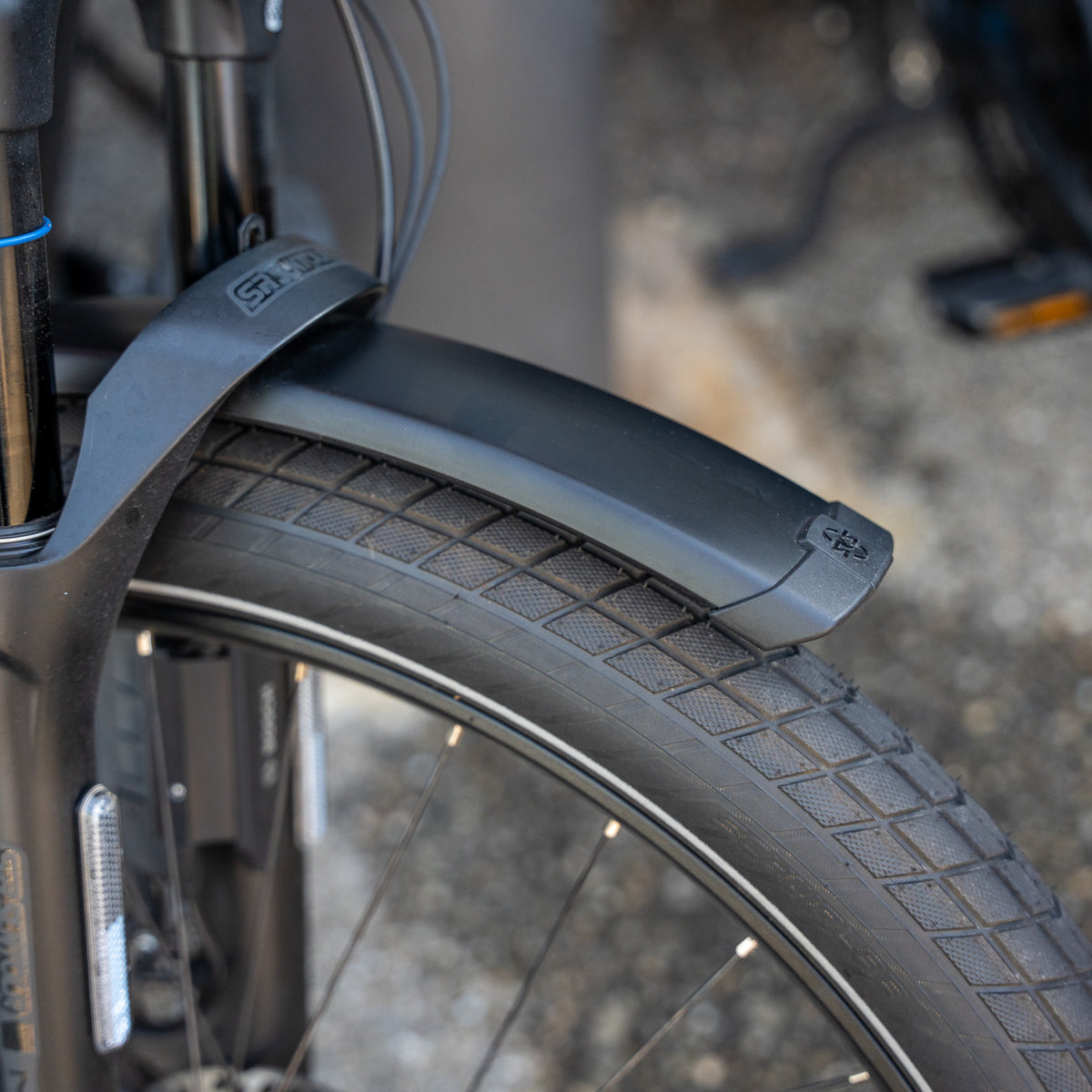 Garde-Boue Coloré Amovible Pour Vélos 14 à 50,8 Cm - Compatible Dahon KHS Eurobike (Orange)