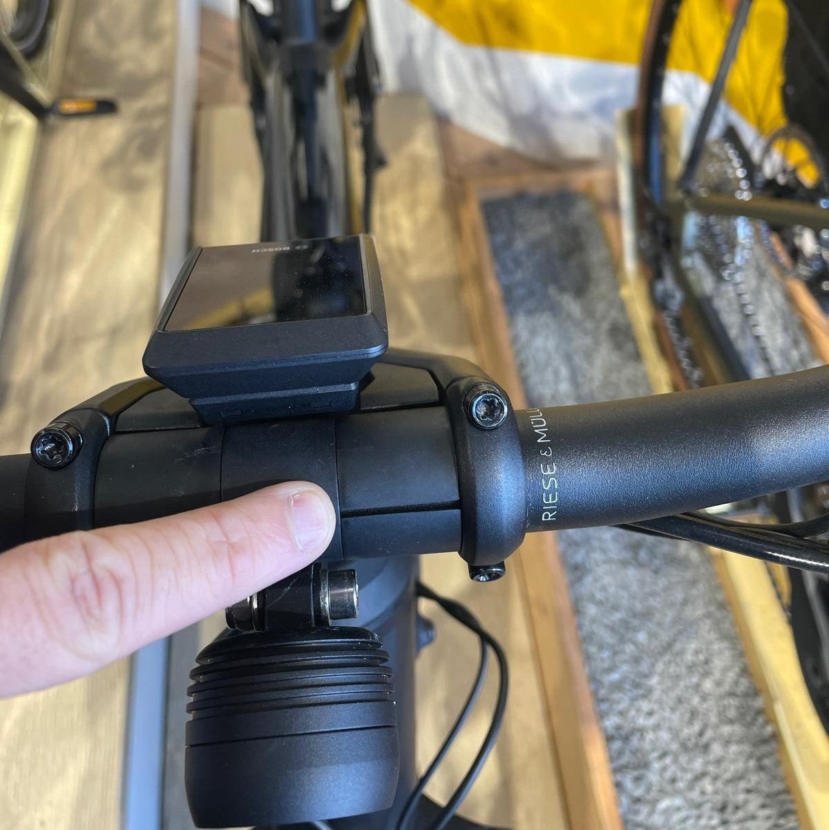 Entretoise cockpit - Riese & Müller