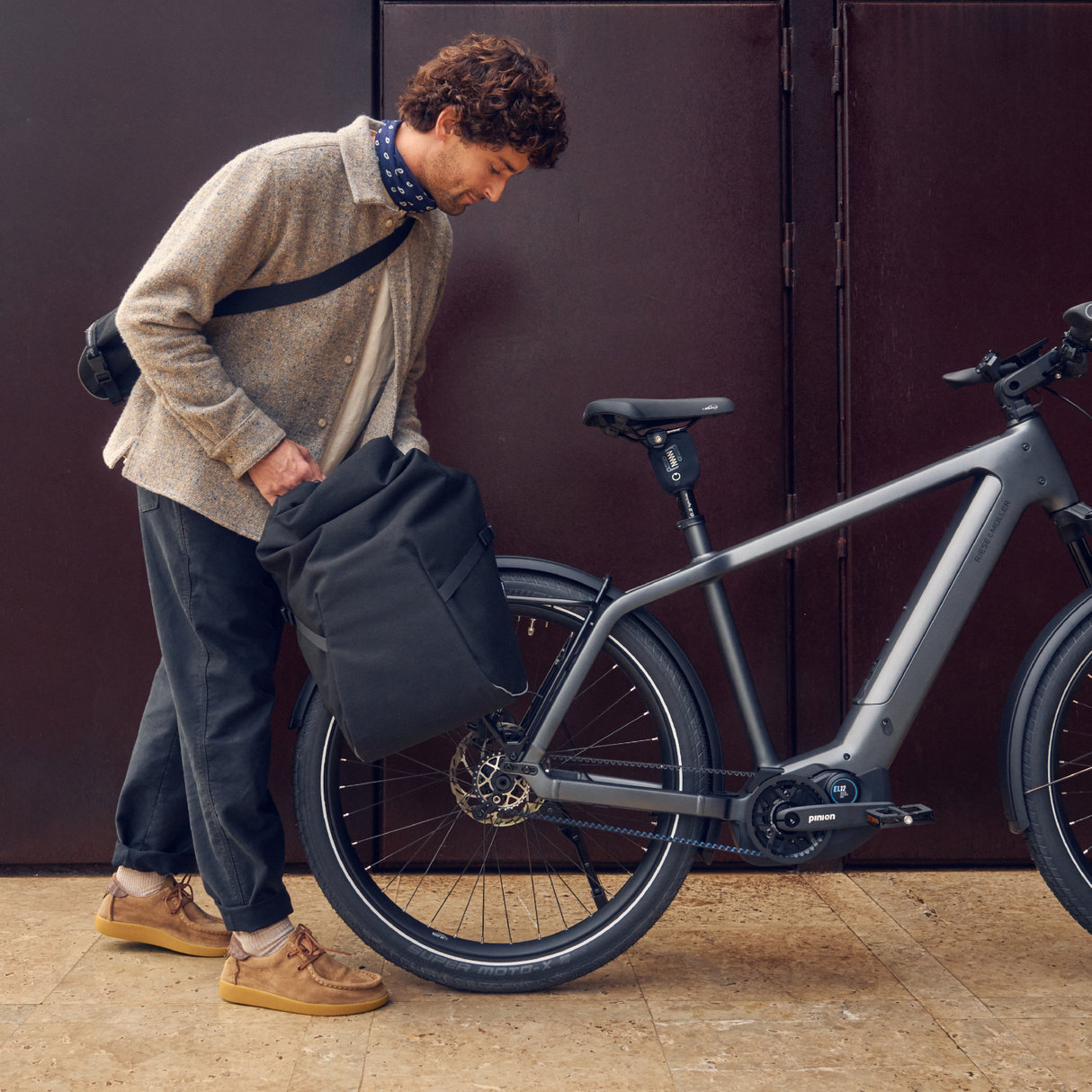 Sacoche arrière Riese & Müller VAUDE 22L – Étanche & Sécurisée