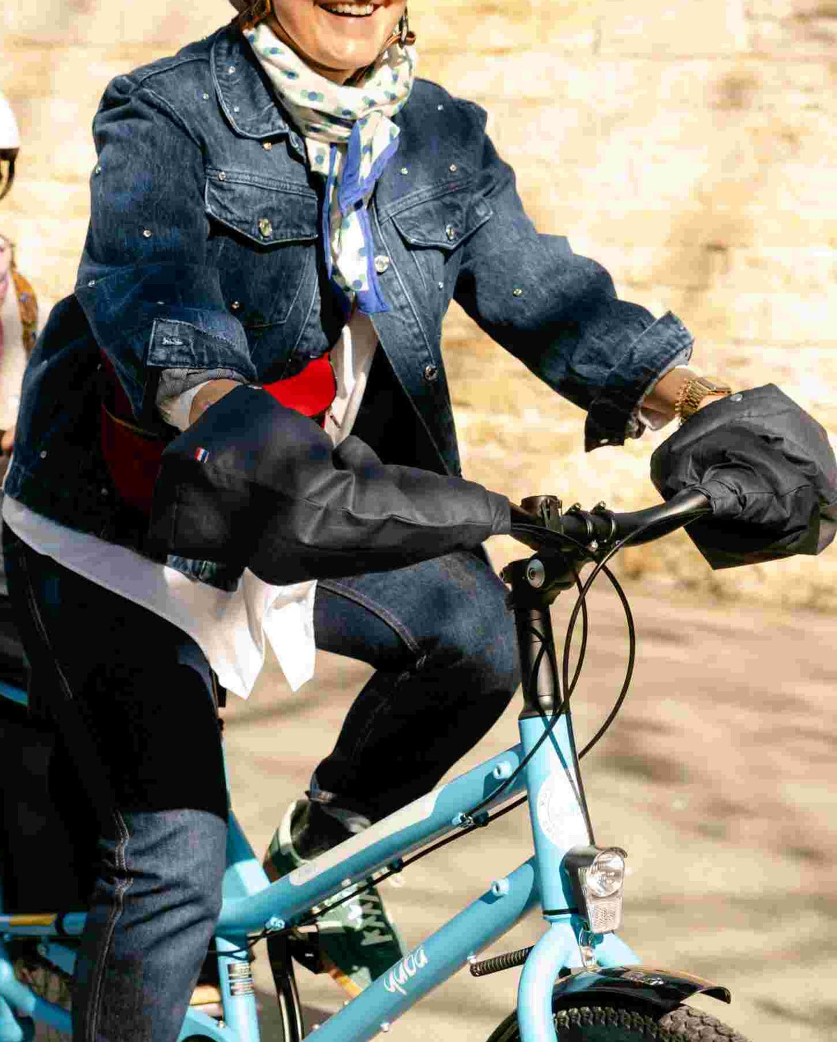 Manchons pour guidon courbé (Bleu marine) - Suzon & Suzette
