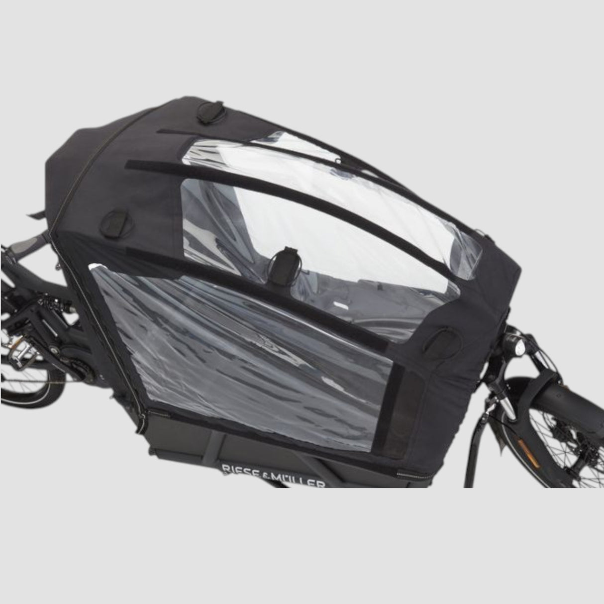 Capote siège enfants Load 75 avec arceau avant - Riese & Müller