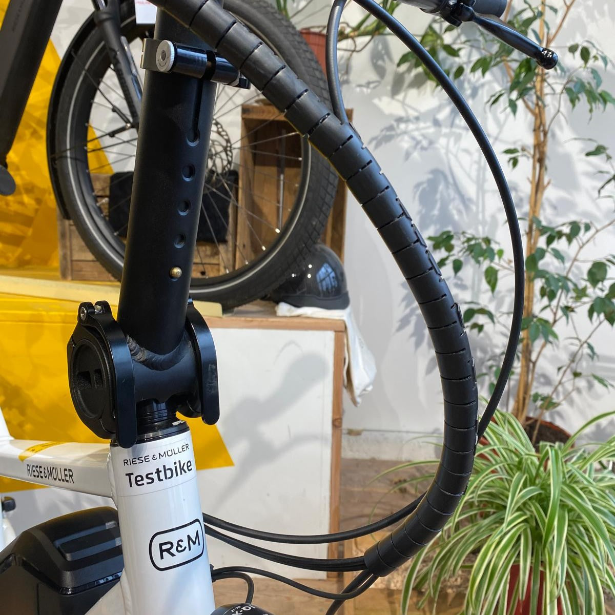 Tuyau spirale pour cable - Riese & Müller