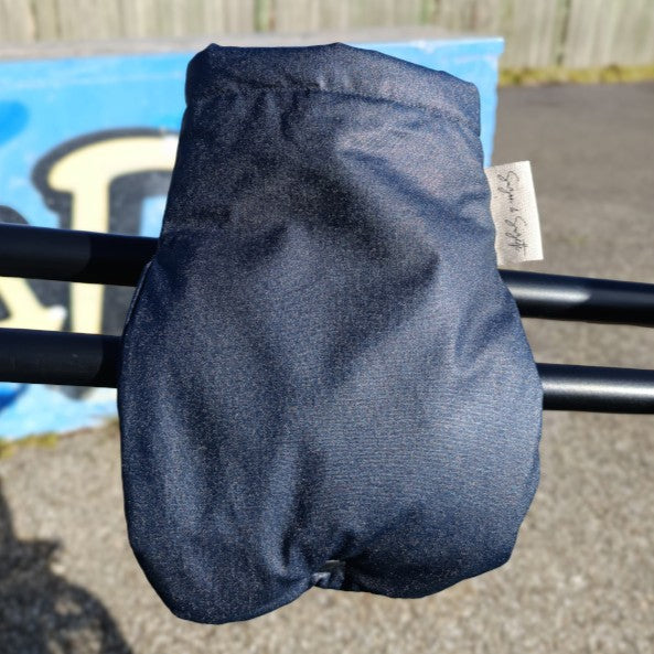 Armstulpen für Kinder bei Kälte/Regen – Suzon & Suzette, Marineblau