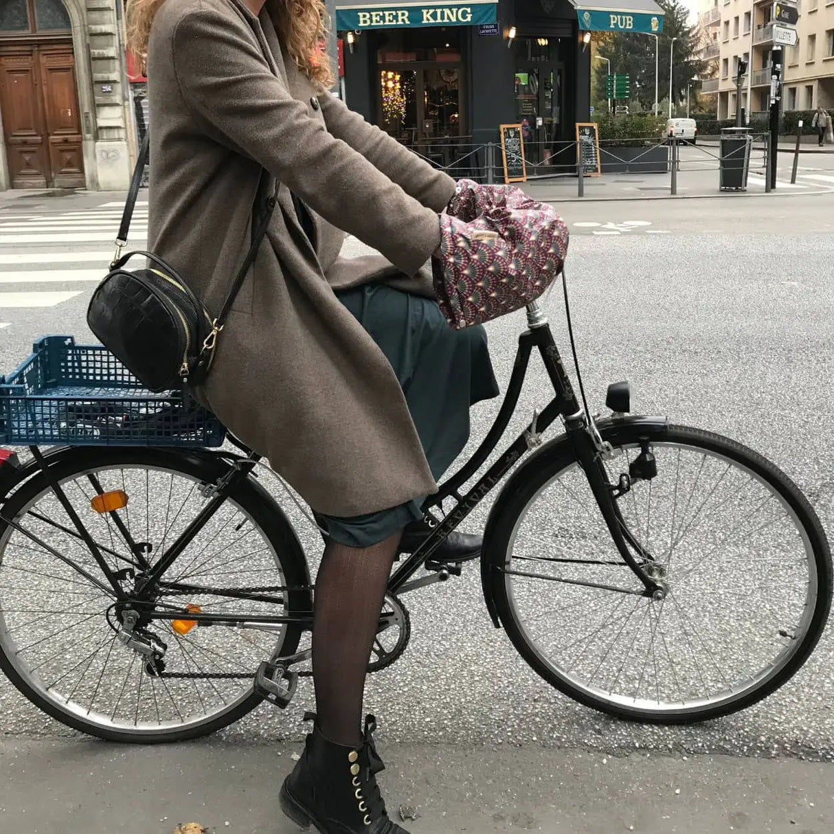 Manchons pour guidon courbé (Aubergine) - Suzon & Suzette
