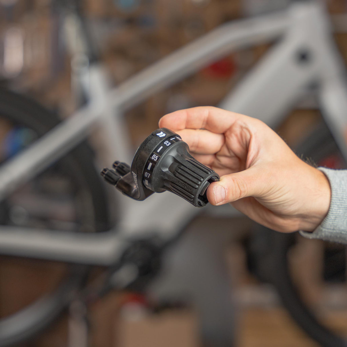 Poignée tournante Pinion DS2.9 noire, ST3 Pinion - Stromer