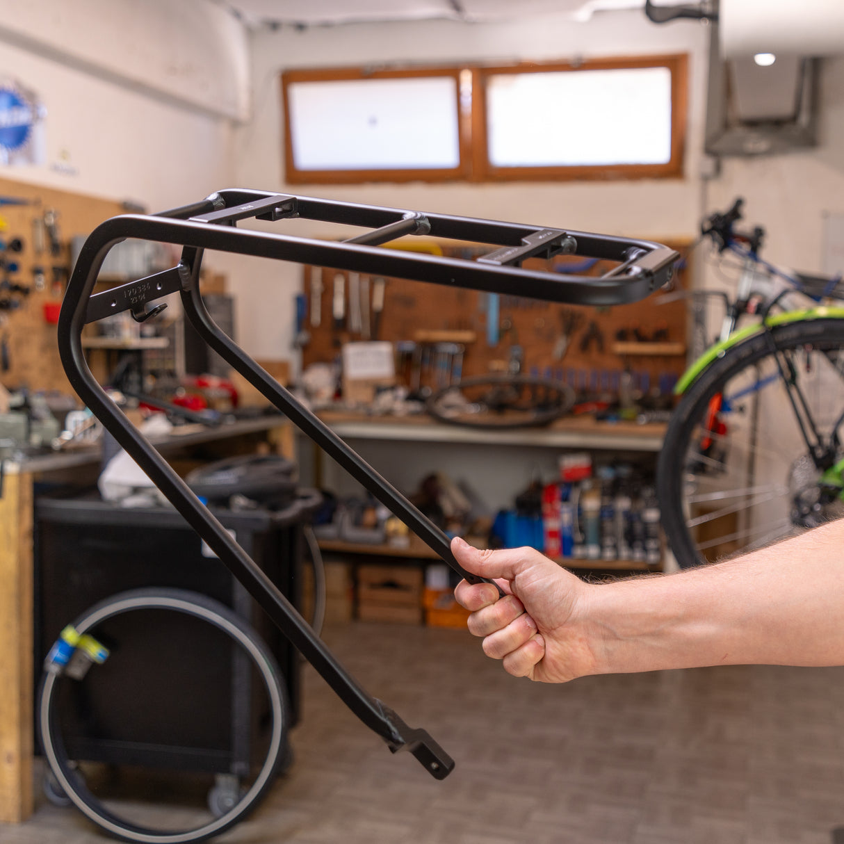 Porte-bagages arrière Charger 2 (2018-2020), Supercharger - Taille 49 - Riese & Müller