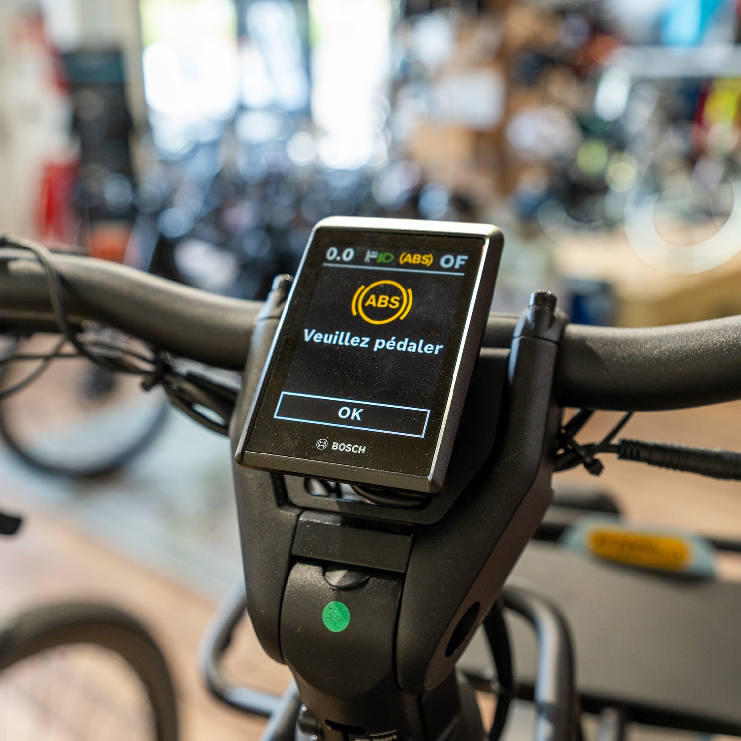 e bike mit bosch nyon display Kiox 500 display
