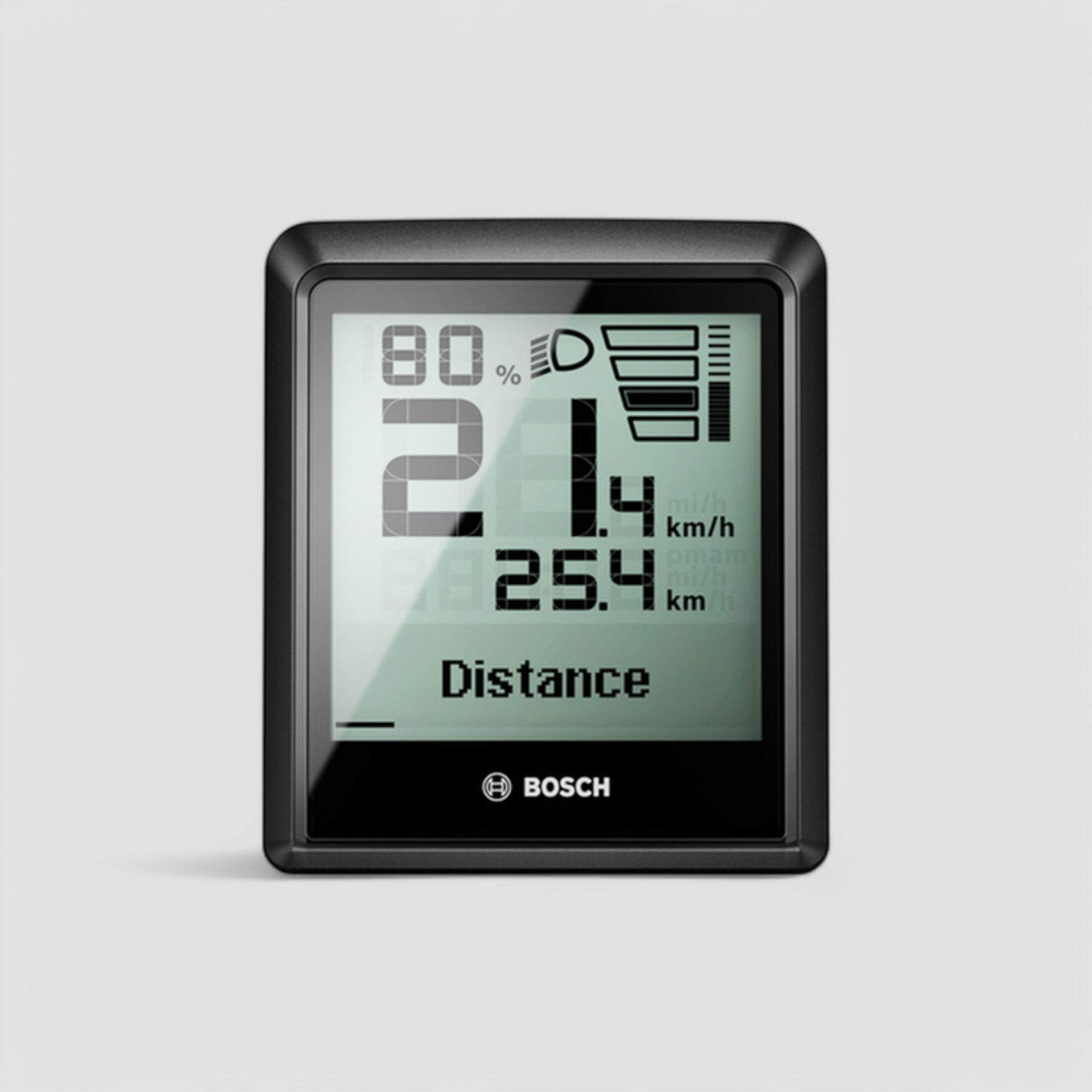 uhr stellen bosch fahrradcomputer Intuvia 100 Display