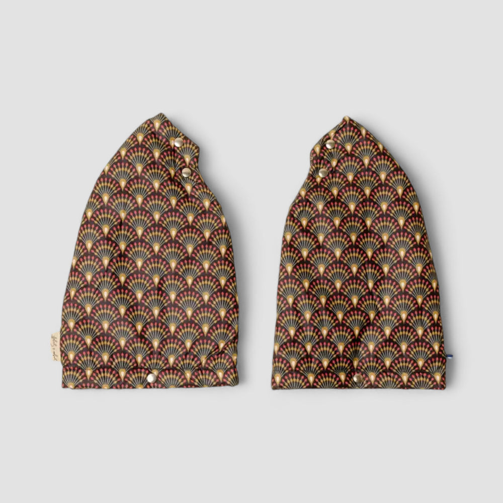 Manchons pour guidon courbé (Aubergine) - Suzon & Suzette