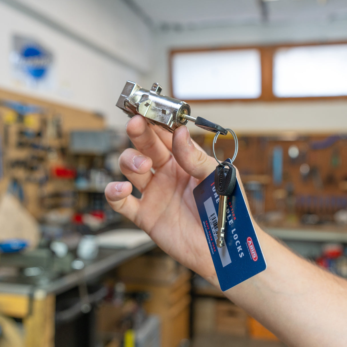 Serrure ABUS XPlus pour batterie de cadre (PowerPack) - Bosch eBike SmartSystem